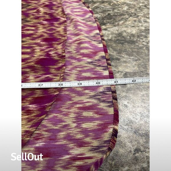 Lauren Ralph Lauren Women's Purple Aztec Tunic Dress Size M Long Sleeve - Picture 11 of 11